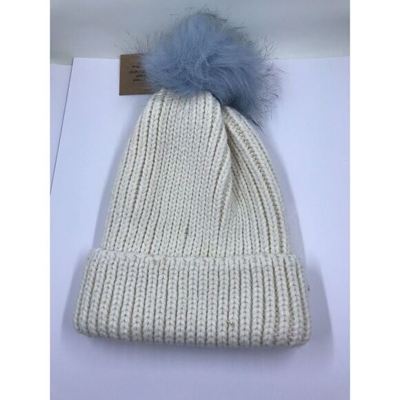 Steve Madden CREAM/BLUE TOP  XBODY  HAT ONLY - Picture 1 of 5